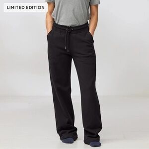Fjallraven Black Joggers with Adjustable Waistband and Relaxed Fit